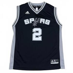 San Antonio Spurs Boys Adidas Leonard #2 Jersey Youth Size Large